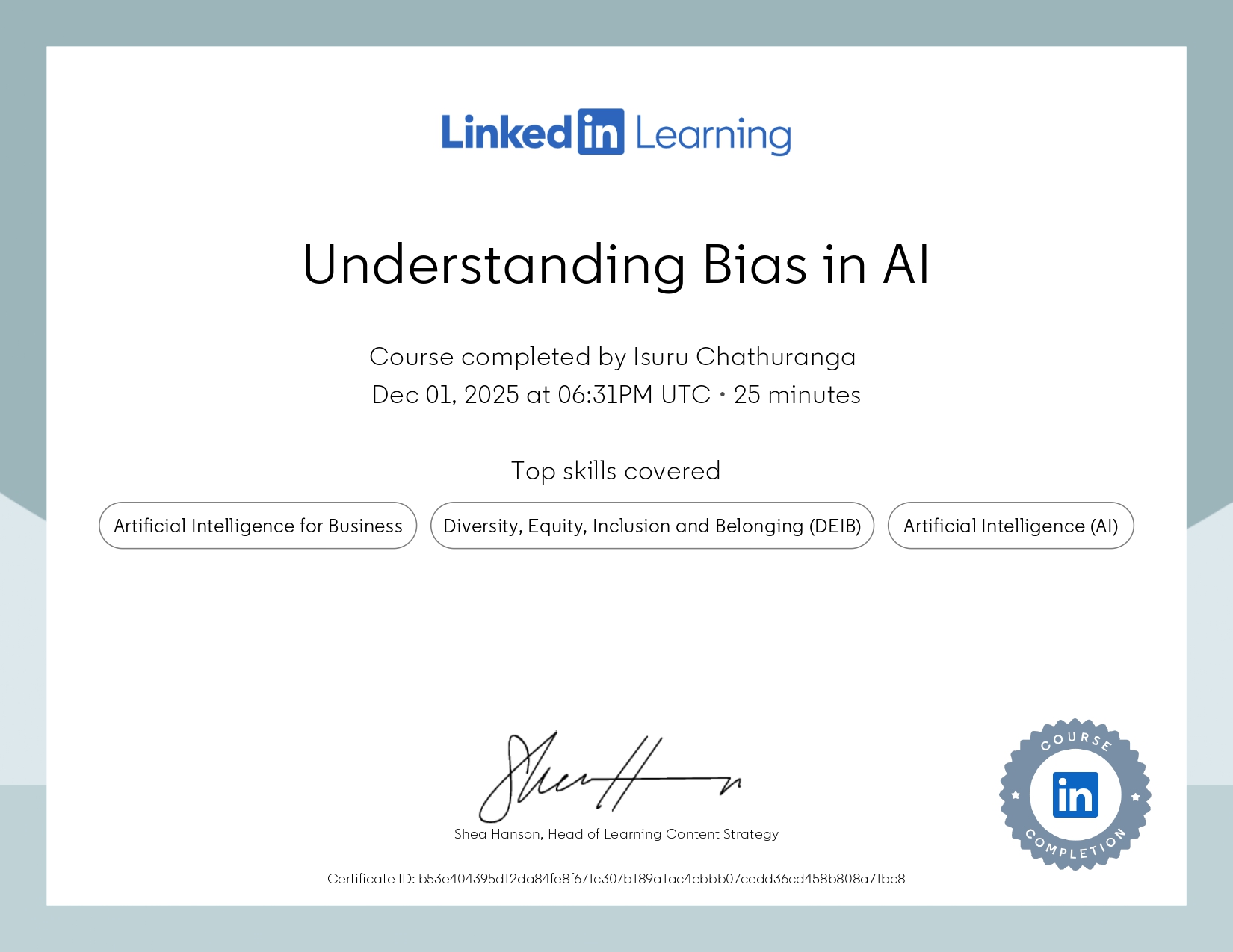 Understanding Bias in AI - LinkedIn Learning