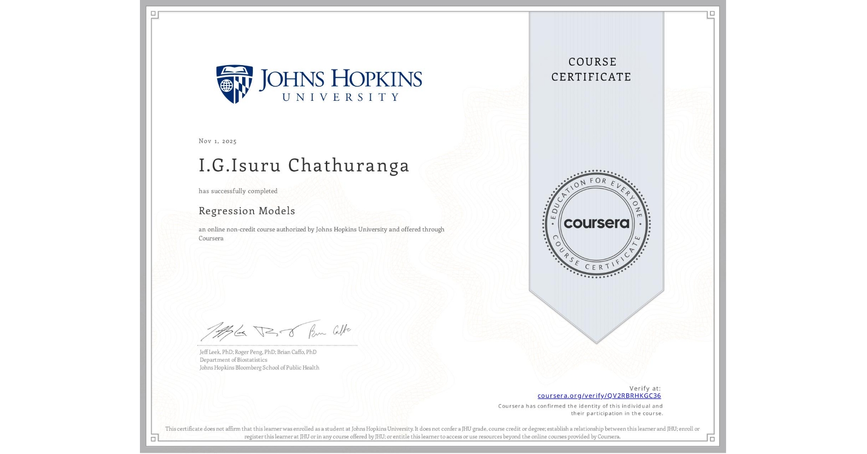 Regression Models - Johns Hopkins University